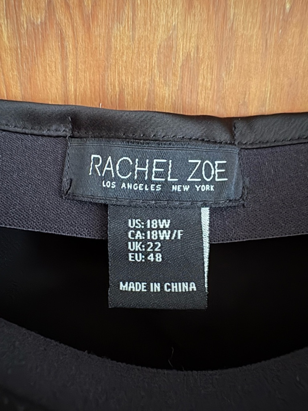Rachel Zoe Black Satin Skirt - Picture 2 of 2